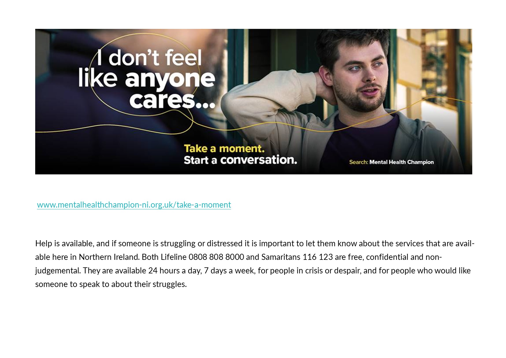 Mental Health Campaign